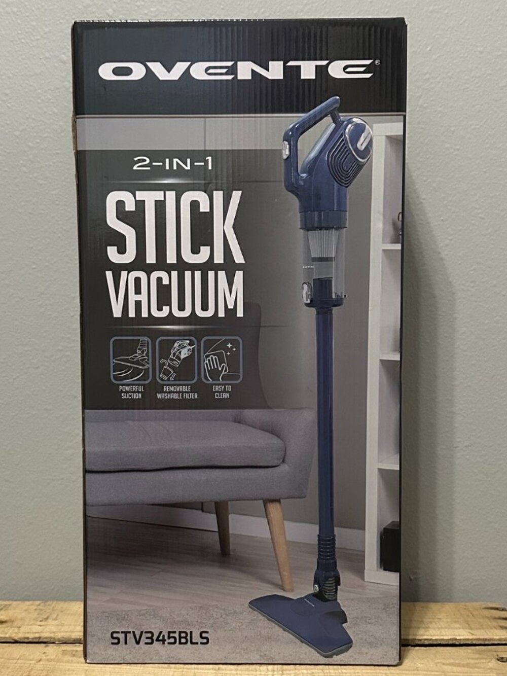 Ovente 2-in-1 Stick Vacuum, NWT